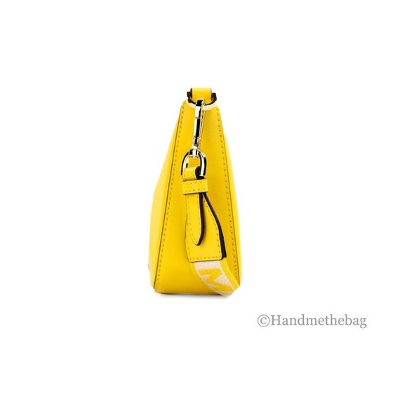 NEW Michael Kors Jet Set Tech Attachment Bag Small Crossbody Daffodil Purse NWT - Picture 10 of 10